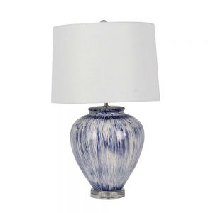 26"H CERAMIC TABLE LAMP