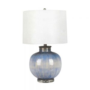 25.5"H CERAMIC TABLE LAMP