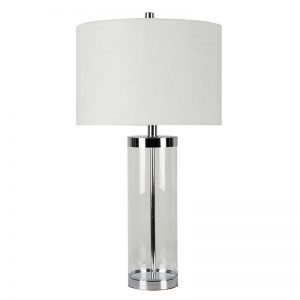 29.5"H METAL TABLE LAMP