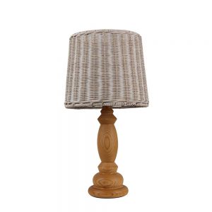 17"H RESIN TABLE LAMP