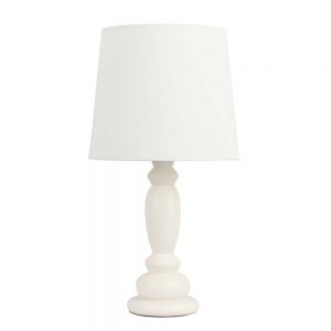 17"H RESIN TABLE LAMP