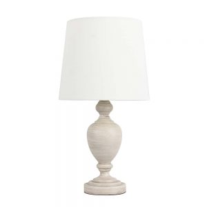 17"H RESIN TABLE LAMP