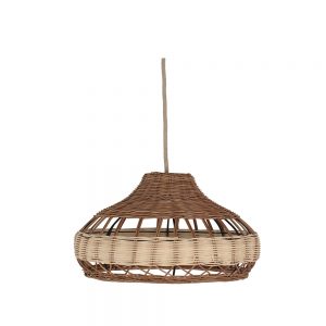 9"H CANEWORK PENDANT