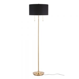 64.5"H METAL FLOOR LAMP