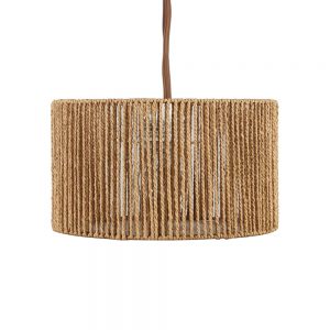 7.8"H RATTAN PENDANT