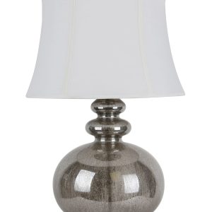 27“H GLASS TABLE LAMP