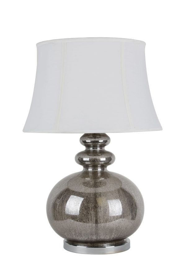 27“H GLASS TABLE LAMP