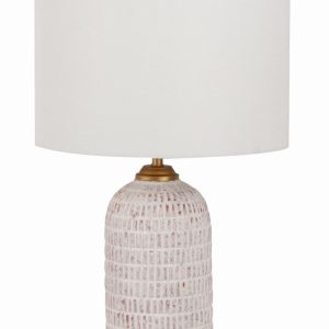 21.5"H CERAMIC TABLE LAMP