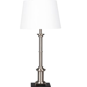 26"H METAL TABLE LAMP