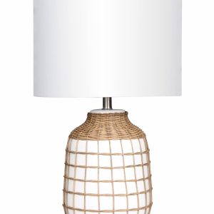 20.5"H CERAMIC TABLE LAMP
