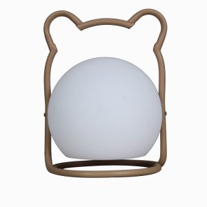 8.75"H LED METAL TABLE LAMP