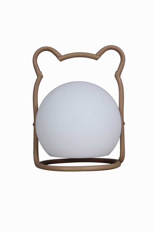 8.75"H LED METAL TABLE LAMP